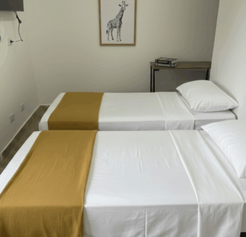 Acomodação Quarto 2 – Camas de Solteiro