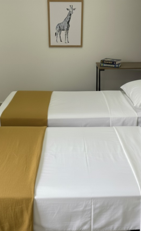 Acomodação Quarto 2 – Camas de Solteiro