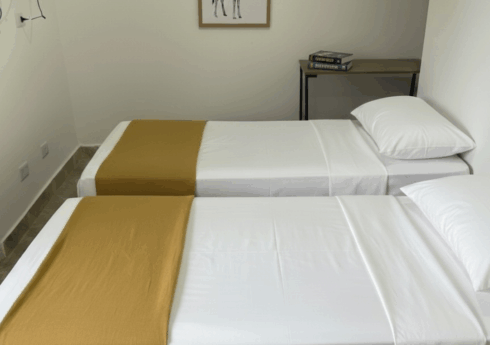 Acomodação Quarto 2 – Camas de Solteiro