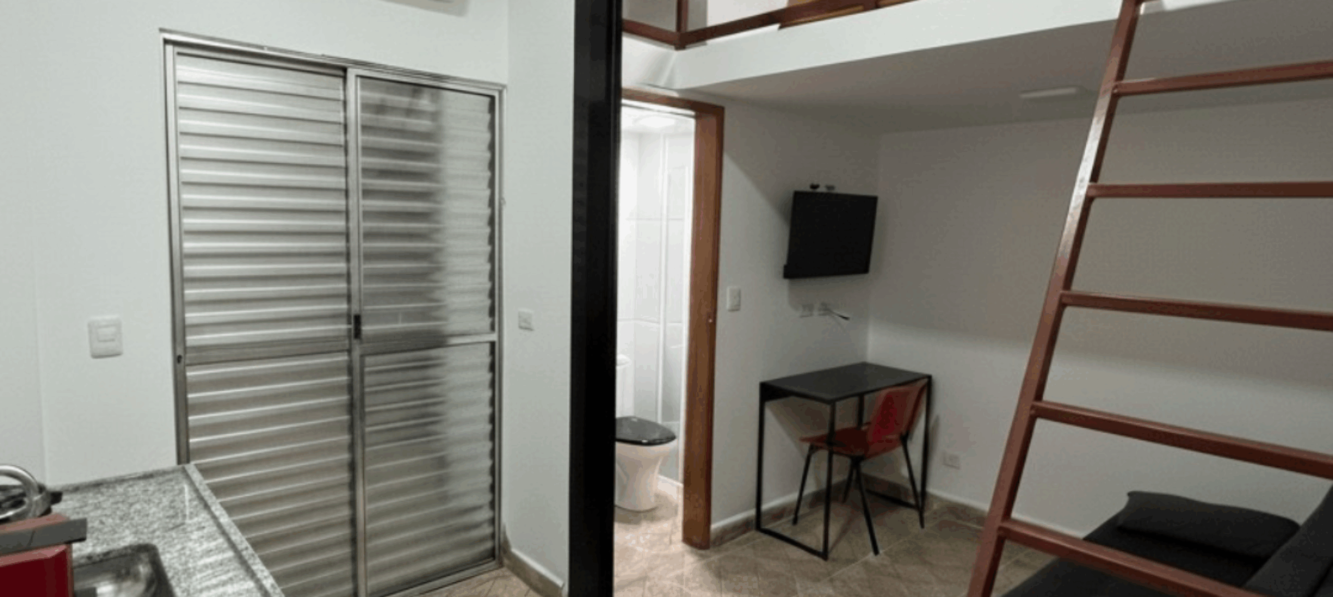 Acomodação Quarto Mezanino