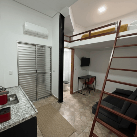 Acomodação Quarto Mezanino