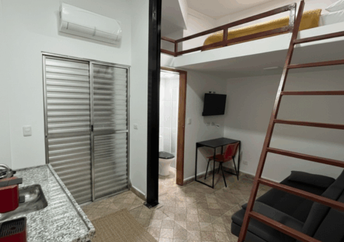 Acomodação Quarto Mezanino