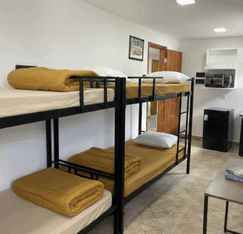 Acomodação Quarto 2 Beliches