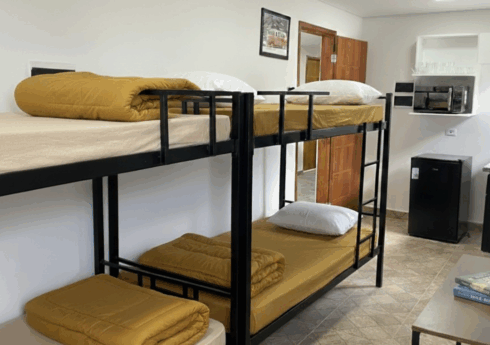 Acomodação Quarto 2 Beliches